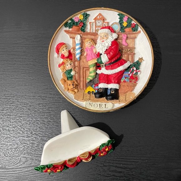 Christmas 3D Plate Santa - Picture 7 of 9